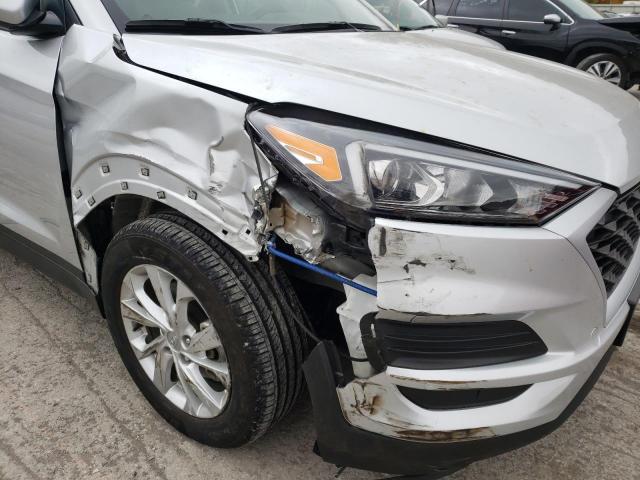 KM8J2CA40KU917271 - 2019 HYUNDAI TUCSON SE SILVER photo 9