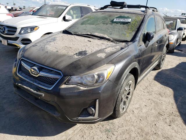 JF2GPANC7H8268478 - 2017 SUBARU CROSSTREK GRAY photo 2