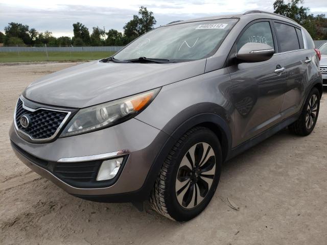 KNDPC3A65C7178301 - 2012 KIA SPORTAGE S GRAY photo 2