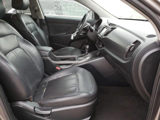 KNDPC3A65C7178301 - 2012 KIA SPORTAGE S GRAY photo 5