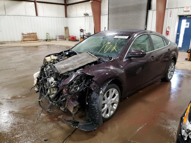 1YVHP82B995M09278 - 2009 MAZDA 6 S MAROON photo 2