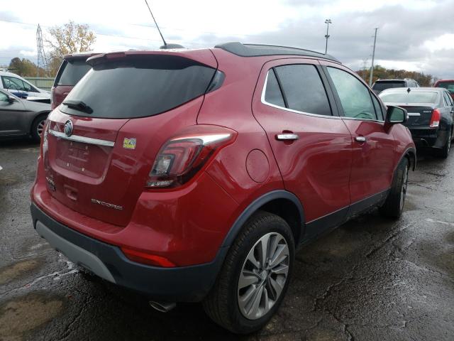 KL4CJASB3JB584599 - 2018 BUICK ENCORE PRE RED photo 4