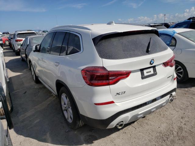 5UXTR7C5XKLF35455 - 2019 BMW X3 SDRIVE3 WHITE photo 3