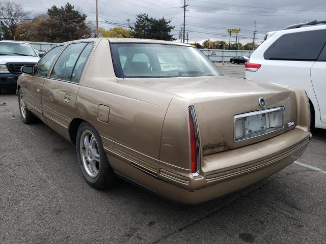 1G6KF5495XU716072 - 1999 CADILLAC DEVILLE TAN photo 3