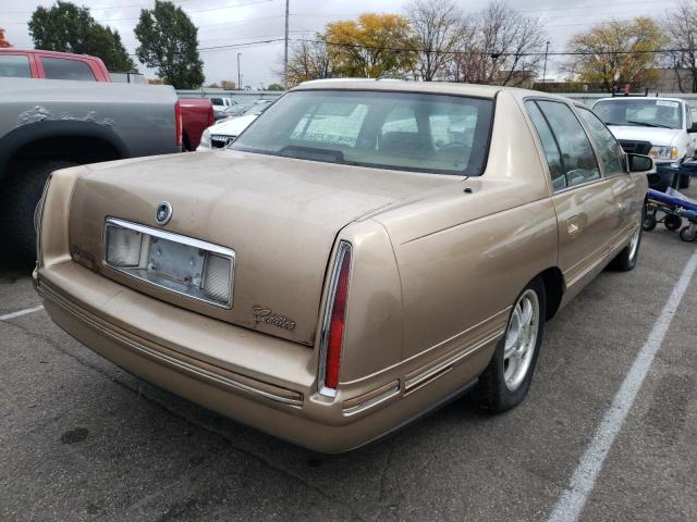 1G6KF5495XU716072 - 1999 CADILLAC DEVILLE TAN photo 4