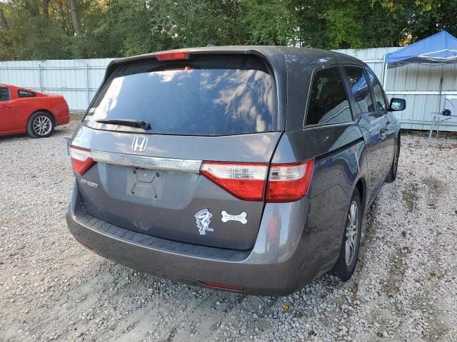 5FNRL5H61CB071301 - 2012 HONDA ODYSSEY EX GRAY photo 4