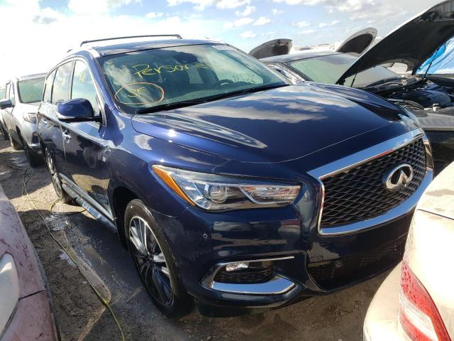 5N1DL0MN6LC502945 - 2020 INFINITI QX60 LUXE BLUE photo 1