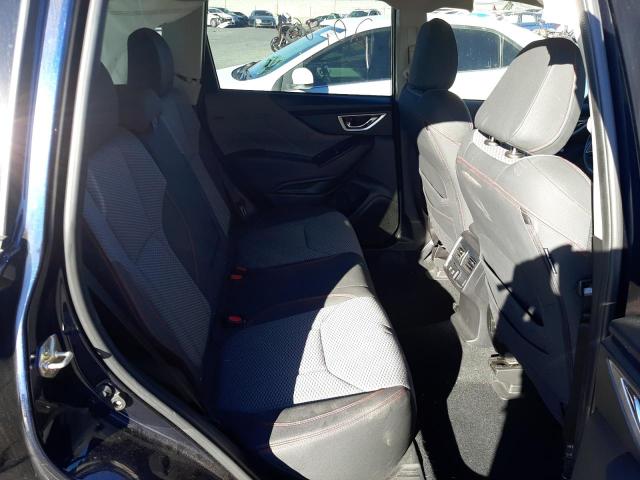 JF2SKARCXMH447630 - 2021 SUBARU FORESTER S BLACK photo 6