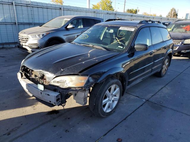 4S4BP61C777303225 - 2007 SUBARU LLEGACY L BLACK photo 2