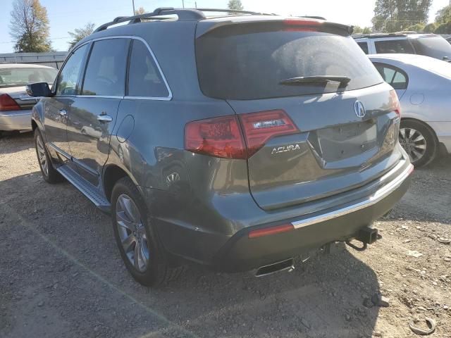 2HNYD2H70BH529302 - 2011 ACURA MDX ADVANC SILVER photo 3