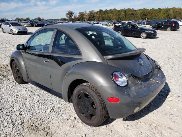 3VWCK21C61M432891 - 2001 VOLKSWAGEN NEW BEETLE 灰色 照片 3