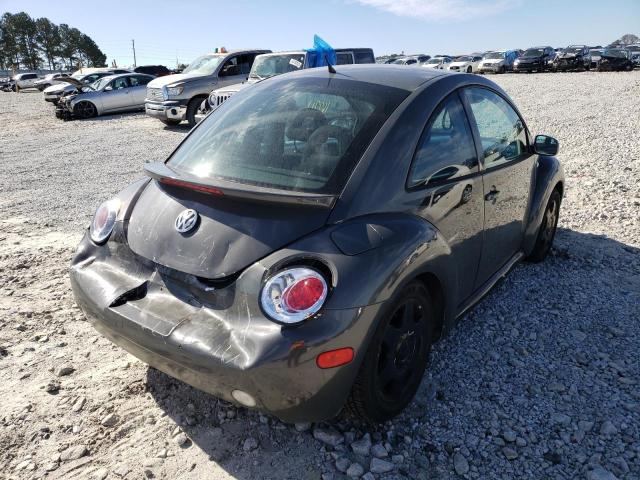 3VWCK21C61M432891 - 2001 VOLKSWAGEN NEW BEETLE 灰色 照片 4