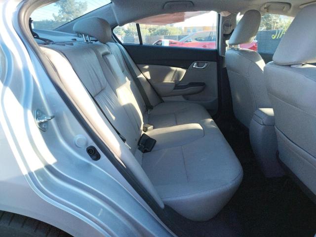 2HGFB2F96FH532395 - 2015 HONDA CIVIC EXL ვერცხლისფერი ფოტო 6