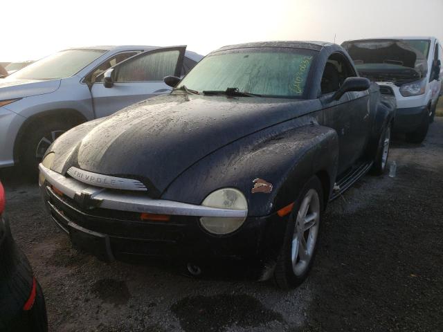 1GCES14P64B106704 - 2004 CHEVROLET SSR 黑色 照片 10