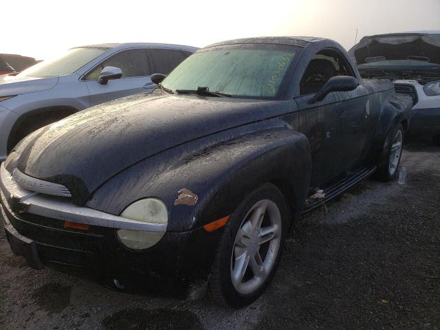 1GCES14P64B106704 - 2004 CHEVROLET SSR 黑色 照片 2