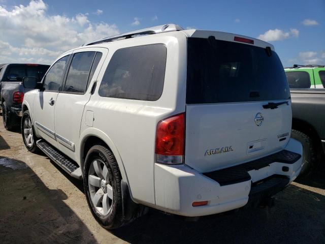 5N1BA0ND1AN616095 - 2010 NISSAN ARMADA SE WHITE photo 3