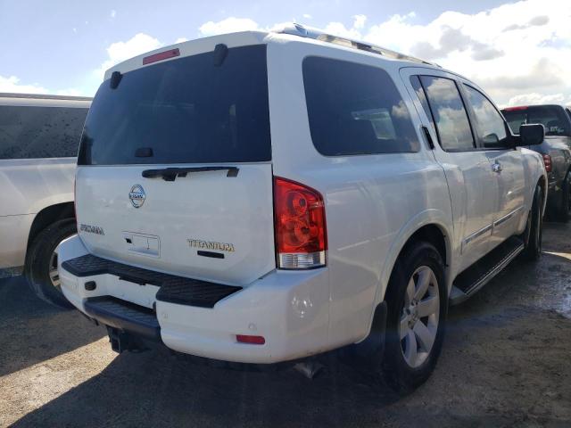 5N1BA0ND1AN616095 - 2010 NISSAN ARMADA SE WHITE photo 4