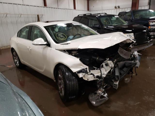 2G4GR5EK5C9155029 - 2012 BUICK REGAL WHITE photo 1