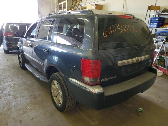 1A8HW58N78F107773 - 2008 CHRYSLER ASPEN LIMI GREEN photo 3