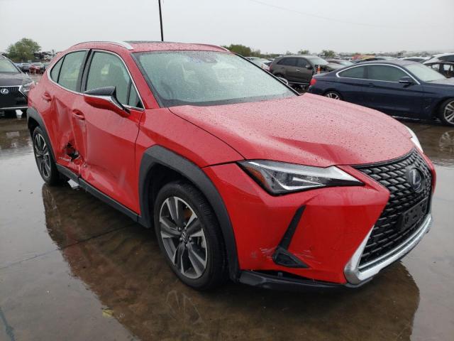 JTHU9JBH7K2014127 - 2019 LEXUS UX 250H RED photo 1