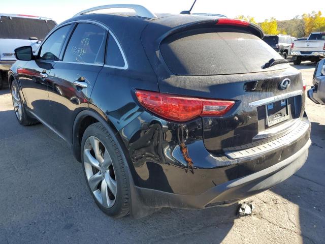 JN8BS1MW9AM830269 - 2010 INFINITI FX50 BLACK photo 3