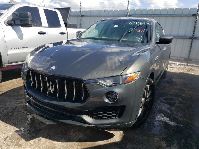 ZN661XUA0HX230917 - 2017 MASERATI LEVANTE GRAY photo 2