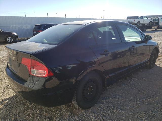 2HGFA16356H036951 - 2006 HONDA CIVIC DX V BLACK photo 4