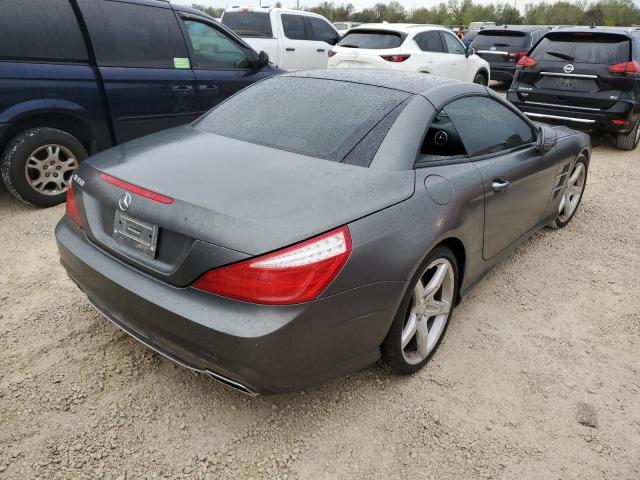 WDDJK7DA3DF013098 - 2013 MERCEDES-BENZ SL 550 GRAY photo 4