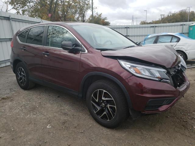 2HKRM4H4XGH606980 - 2016 HONDA CR-V SE MAROON photo 1