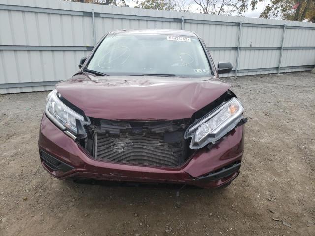 2HKRM4H4XGH606980 - 2016 HONDA CR-V SE MAROON photo 9