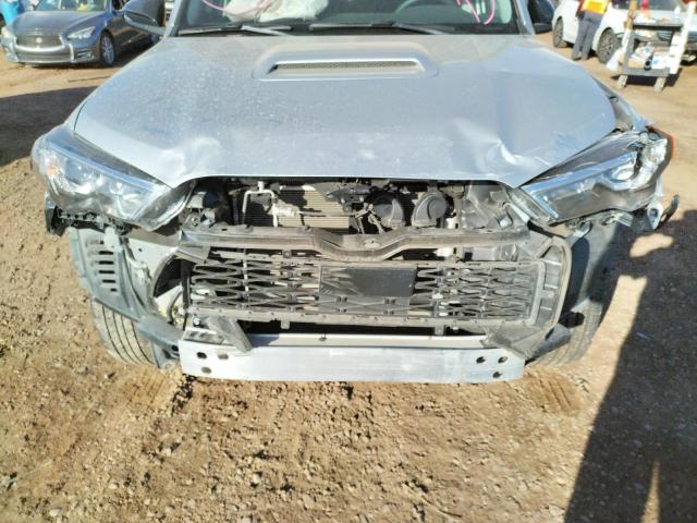 JTEHU5JR0M5853374 - 2021 TOYOTA 4RUNNER VE SILVER photo 9