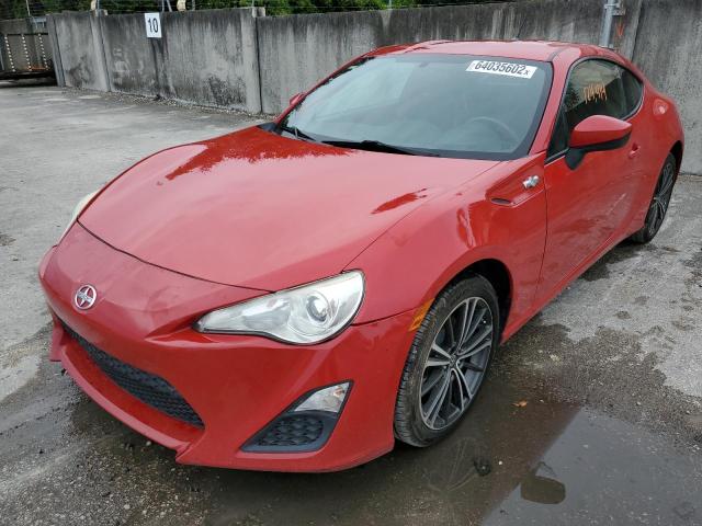 JF1ZNAA11D1711685 - 2013 TOYOTA SCION FR-S RED photo 2