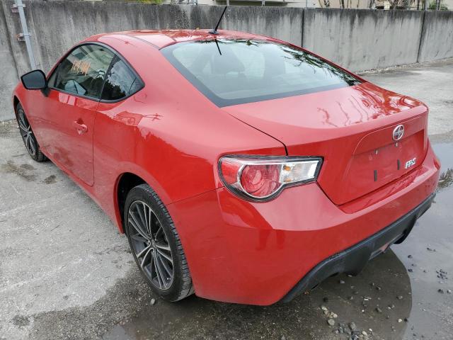 JF1ZNAA11D1711685 - 2013 TOYOTA SCION FR-S RED photo 3