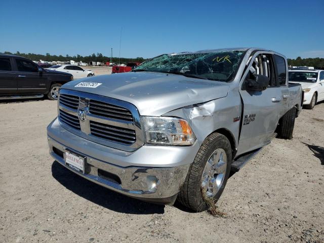 1C6RR6LT0KS545894 - 2019 RAM 1500 CLASS SILVER photo 2