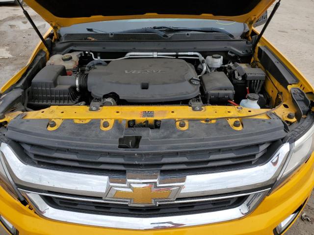 1GCGSCEN5J1291685 - 2018 CHEVROLET COLORADO L YELLOW photo 7