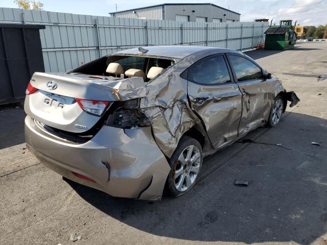 5NPDH4AE5DH433334 - 2013 HYUNDAI ELANTRA GL TAN photo 4