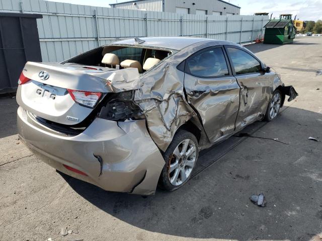 5NPDH4AE5DH433334 - 2013 HYUNDAI ELANTRA GL TAN photo 9