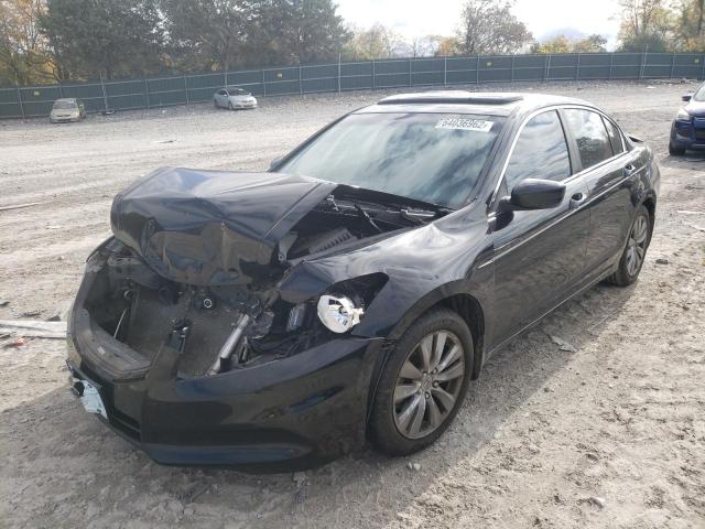 1HGCP2F86CA124632 - 2012 HONDA ACCORD EXL BLACK photo 2