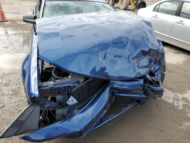 1ZVHT80N795142248 - 2009 FORD MUSTANG BLUE photo 7