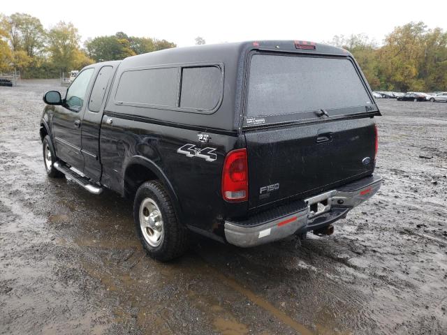 1FTRX18W22NB70643 - 2002 FORD F150 BLACK photo 3