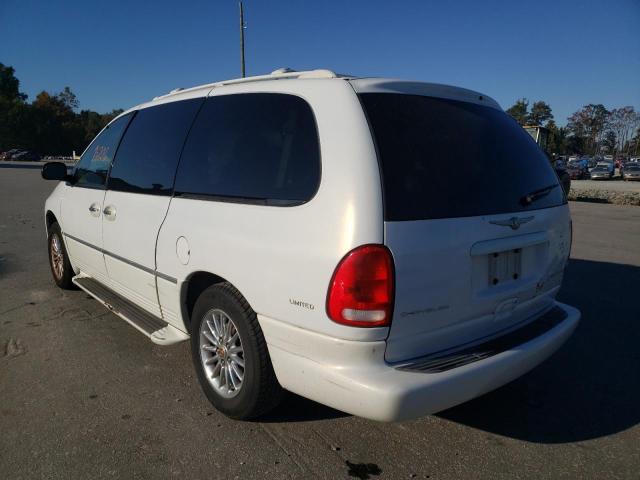 1C4GP64L3YB536264 - 2000 CHRYSLER TOWN & COU WHITE photo 3