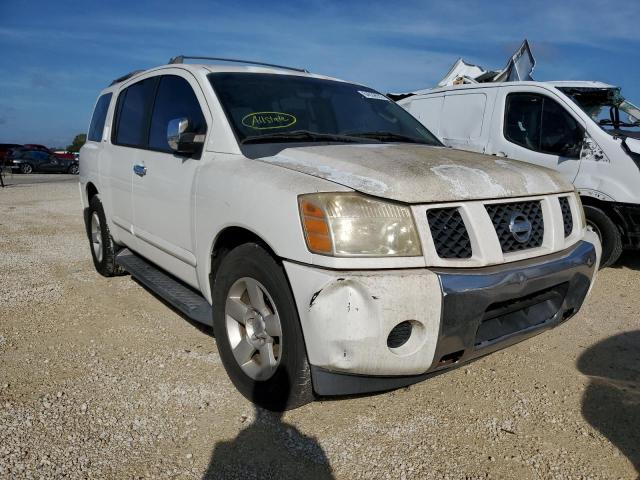 5N1AA08A94N729827 - 2004 NISSAN ARMADA SE WHITE photo 1