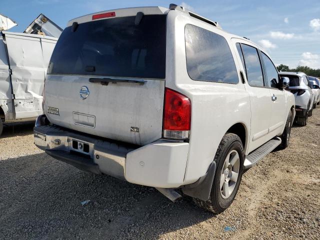 5N1AA08A94N729827 - 2004 NISSAN ARMADA SE WHITE photo 4