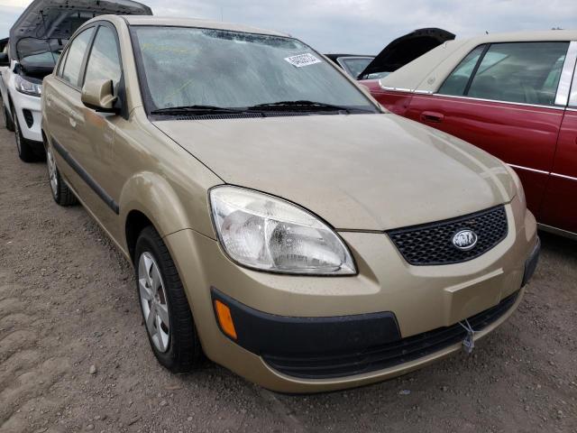 KNADE223596458193 - 2009 KIA RIO BASE TAN photo 1