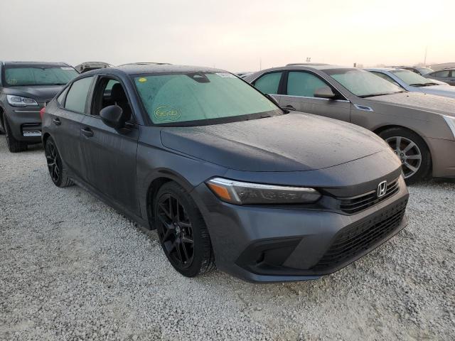2HGFE2F55NH506745 - 2022 HONDA CIVIC SPOR GRAY photo 1