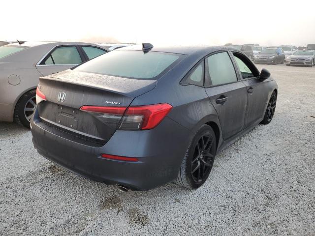 2HGFE2F55NH506745 - 2022 HONDA CIVIC SPOR GRAY photo 4