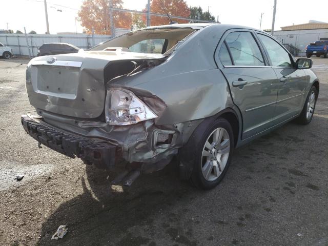 3FAHP08Z69R155219 - 2009 FORD FUSION SEL GREEN photo 4