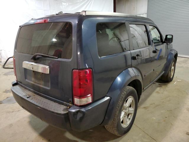 1D8GU58KX8W153582 - 2008 DODGE NITRO SLT BLUE photo 4