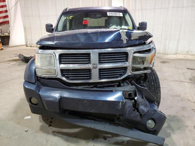 1D8GU58KX8W153582 - 2008 DODGE NITRO SLT BLUE photo 7