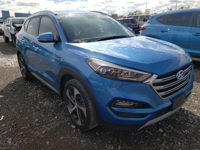 KM8J3CA2XHU507503 - 2017 HYUNDAI TUCSON LIM BLUE photo 1